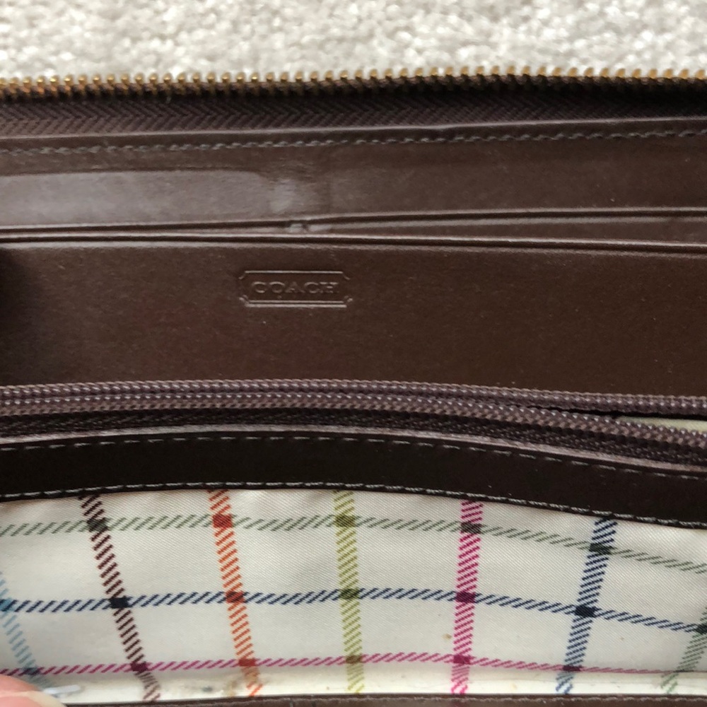 Coach wallet brown - Picture 4 of 5